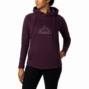 Columbia Hart Mountain™ Graphic Hoodie Dam MörkRosa (ZYUMH8350)